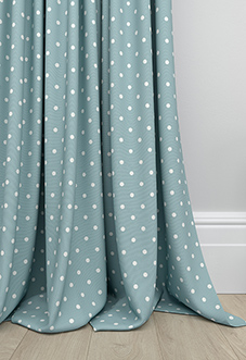 Full Stop, Marine - Made to Measure Curtains